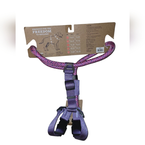 Purple and Black Dog Harness - Picture 4 of 5
